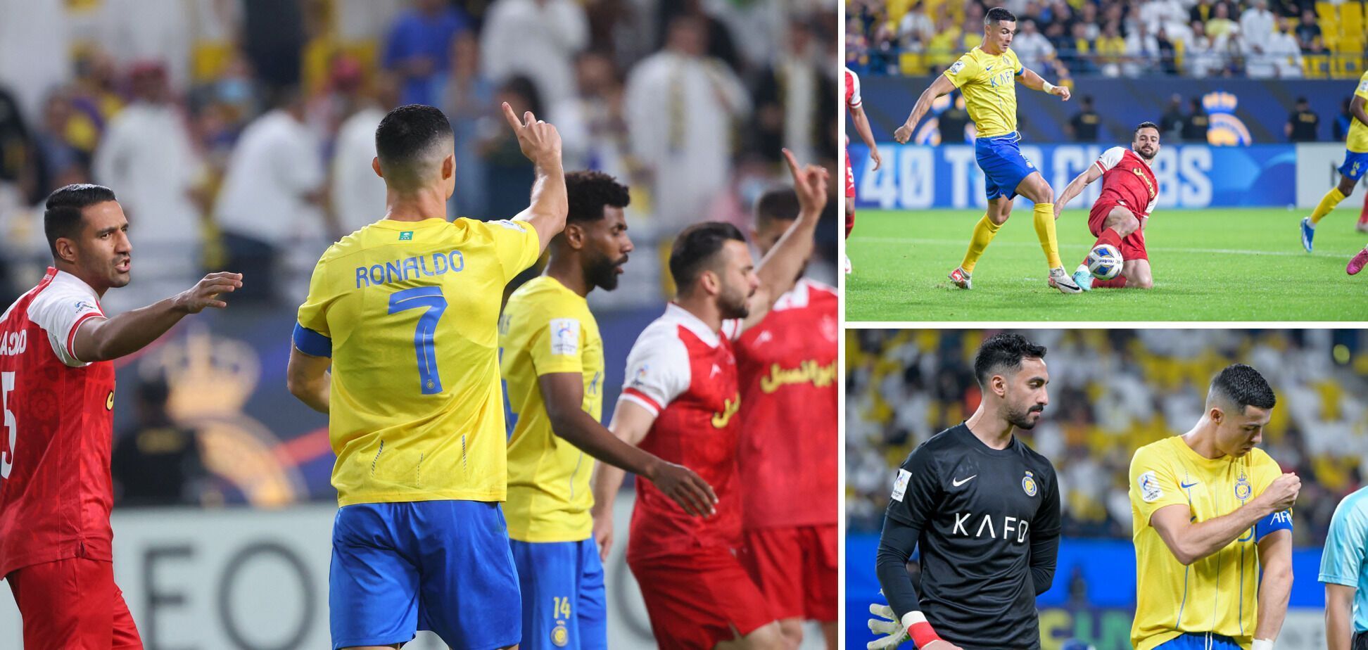 Клуб Роналду забив фантастичний гол із центру поля команді Мессі після фолу футболіста збірної України. Відео
