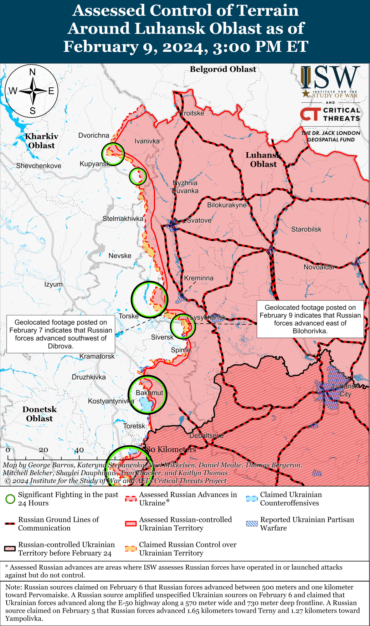 В армии РФ переоценивают свои наступательные возможности: в ISW объяснили визит Шойгу на командный пункт оккупантов в Луганской области. Карта