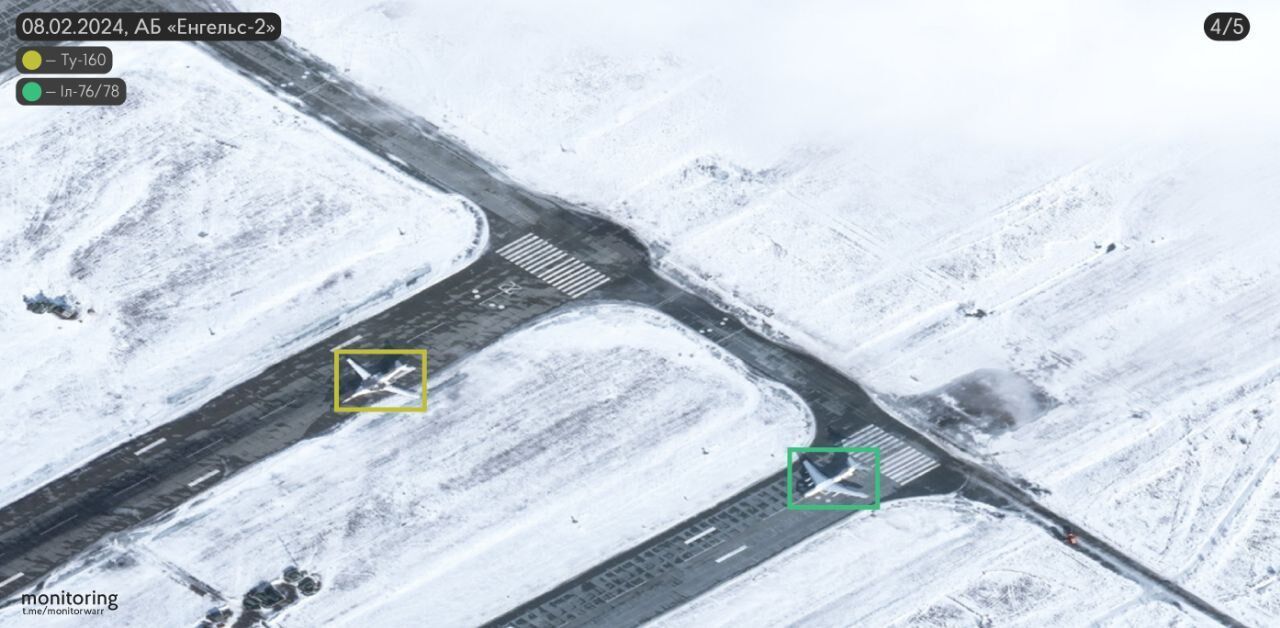 11 літаків-ракетоносців у режимі очікування: у мережі з'явились супутникові знімки аеродрому "Енгельс-2". Фото