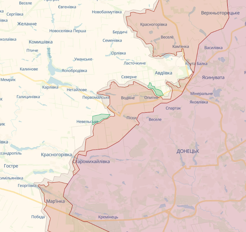 Оперативна обстановка на сході та півдні України залишається складною: відбулося 95 бойових зіткнень – Генштаб