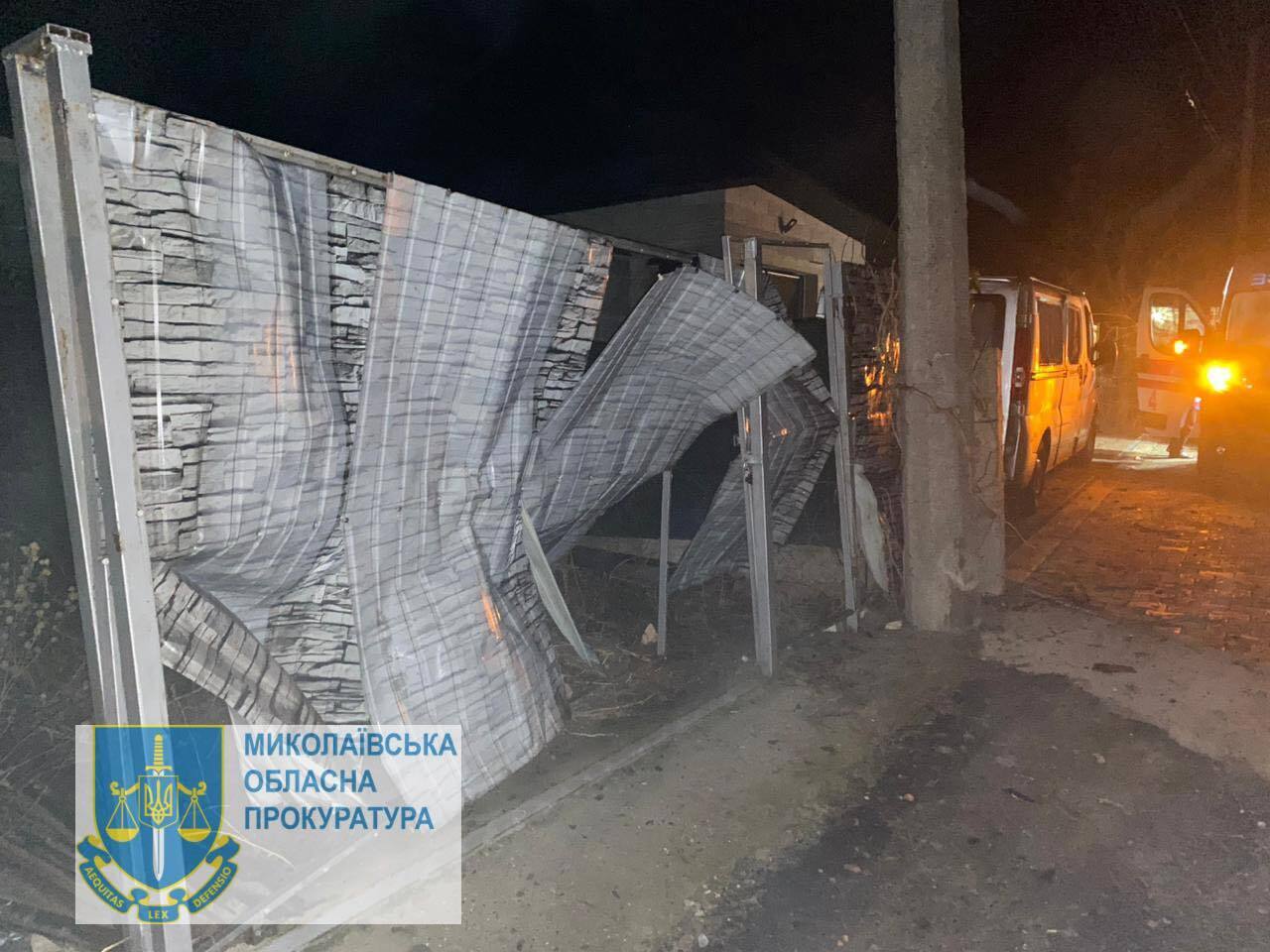 Над Николаевщиной ночью уничтожили 18 БПЛА: повреждены административное здание, жилые дома, авто и газопровод