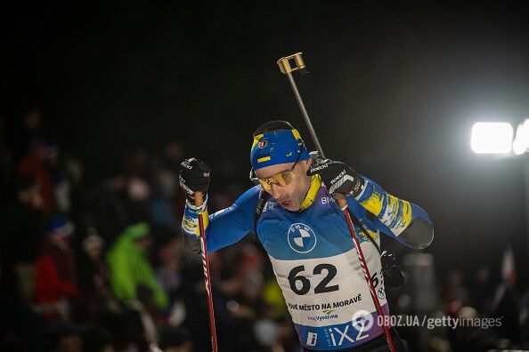 Сборная Украины по биатлону сняла четырехкратного чемпиона Европы с гонки чемпионата мира