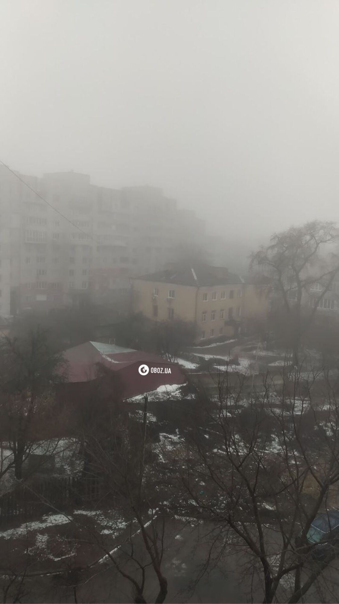 Видимость местами менее 100 метров: Киев накрыл густой туман. Фото и видео