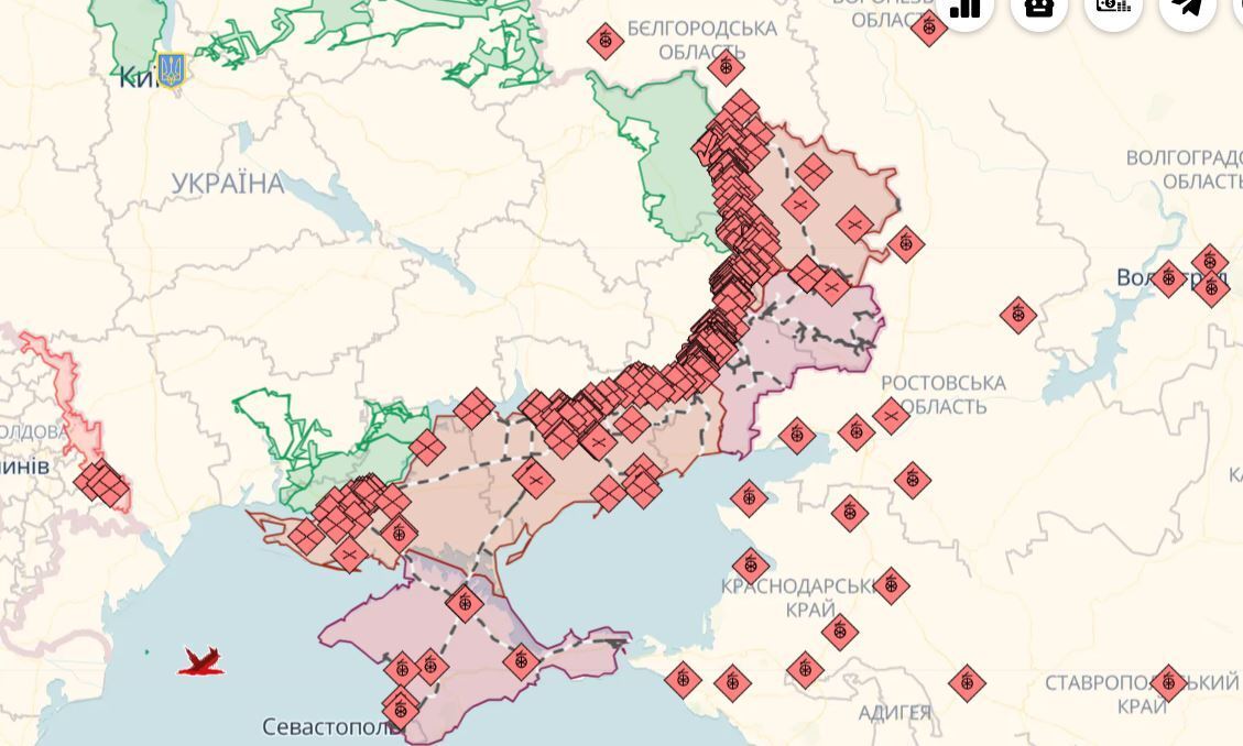 Авіація ЗСУ завдала ударів по 13 районах зосередження армії РФ: знищено особовий склад, озброєння і техніку окупантів – Генштаб