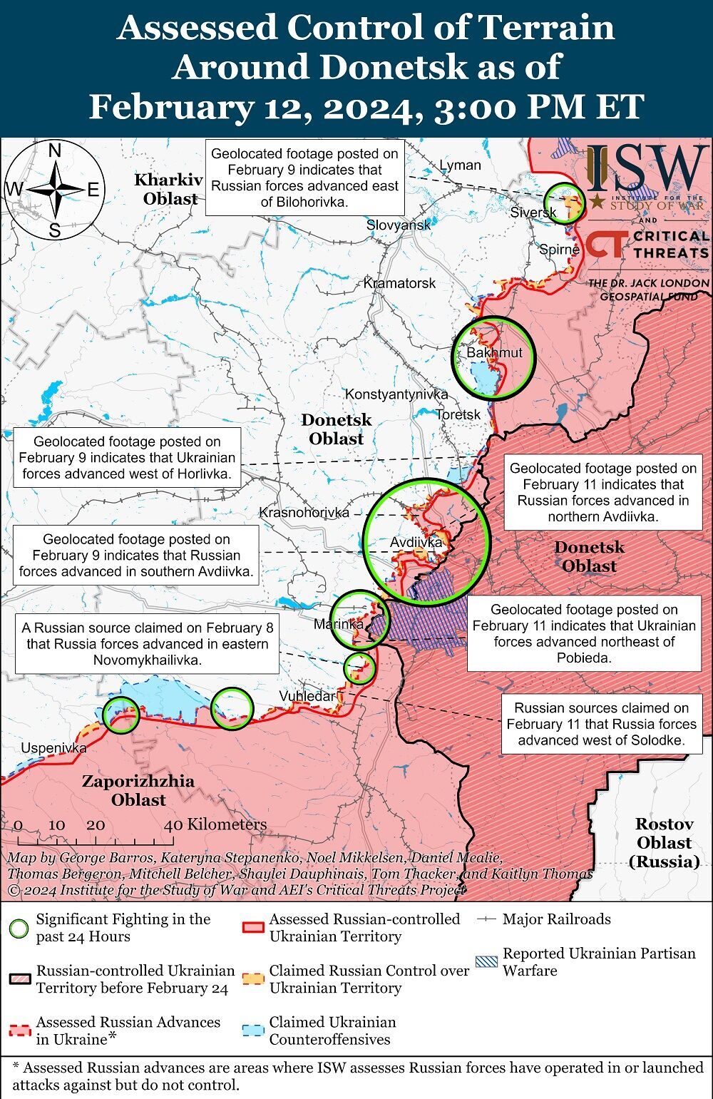 Сили оборони досягли успіхів на лінії Куп'янськ – Сватове – Кремінна: окупанти продовжують наступ. Карта