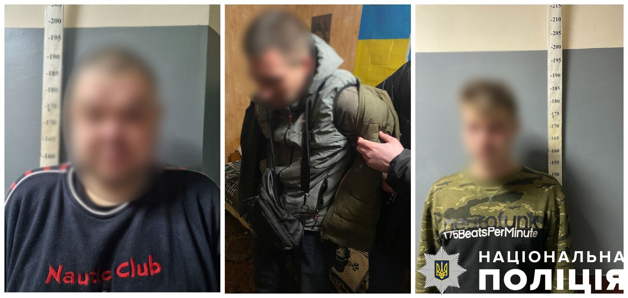 Жорстоко побили та пограбували перехожого: у Києві оперативно затримали трьох зловмисників. Фото