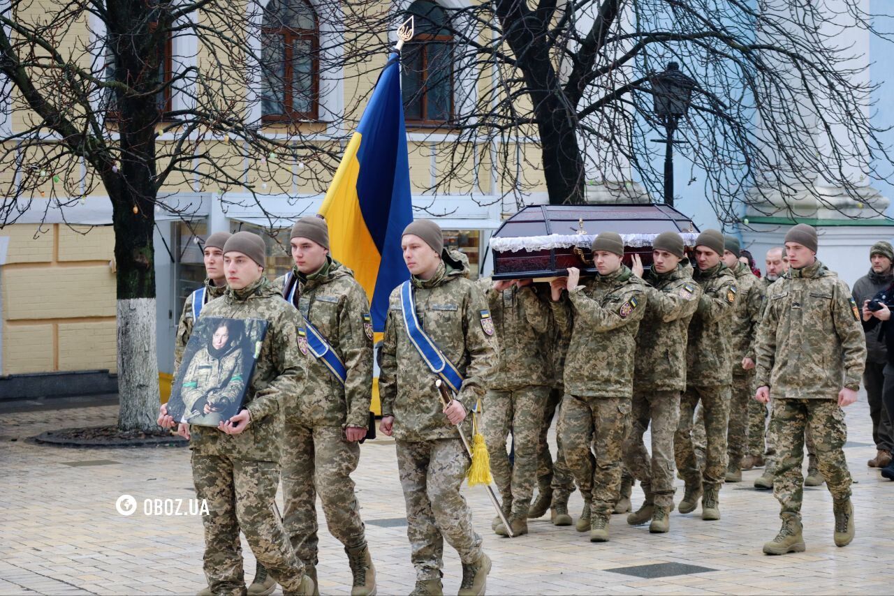 "Планировала жить в цветущей, освобожденной стране": в Киеве попрощались с боевым медиком, немкой Дианой Вагнер. Фото и видео