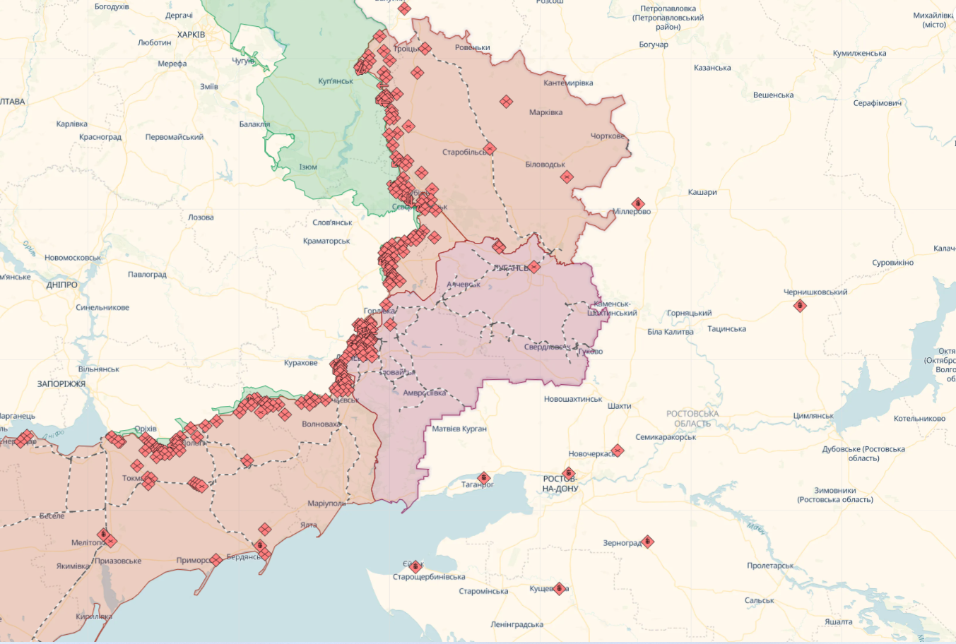 Украинские защитники отбили десятки атак под Авдеевкой и Марьинкой – Генштаб