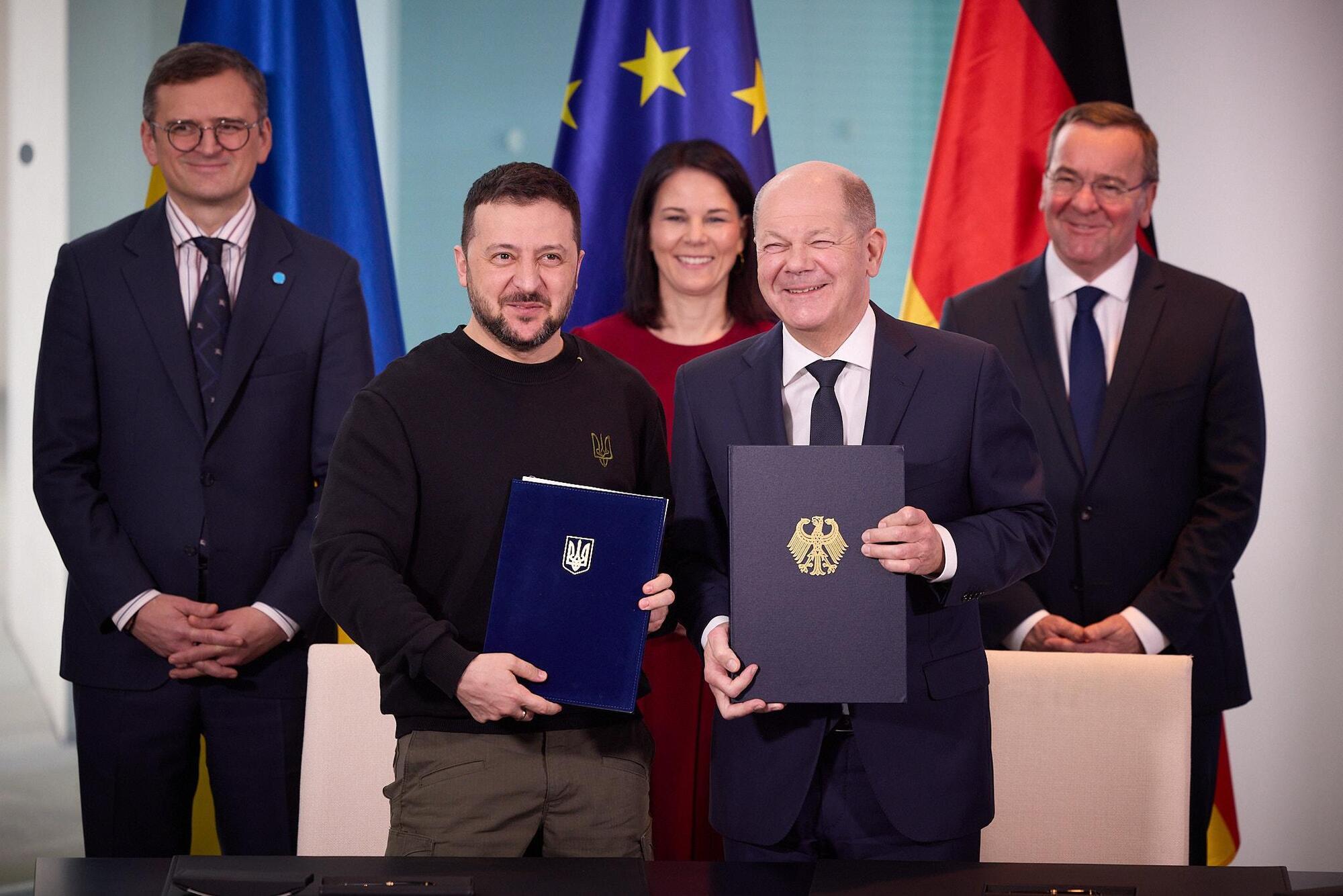 Зеленський і Шольц підписали договір про співпрацю у сфері безпеки: оприлюднено текст документу. Фото