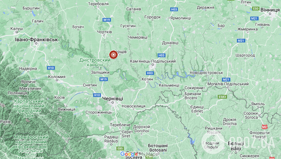 Землетрясение в Тернопольской области 18 февраля 2024 года