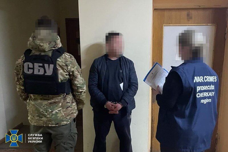 СБУ затримала агента РФ, який готував ракетний удар по залізниці та військових шпиталях на Черкащині. Фото 
