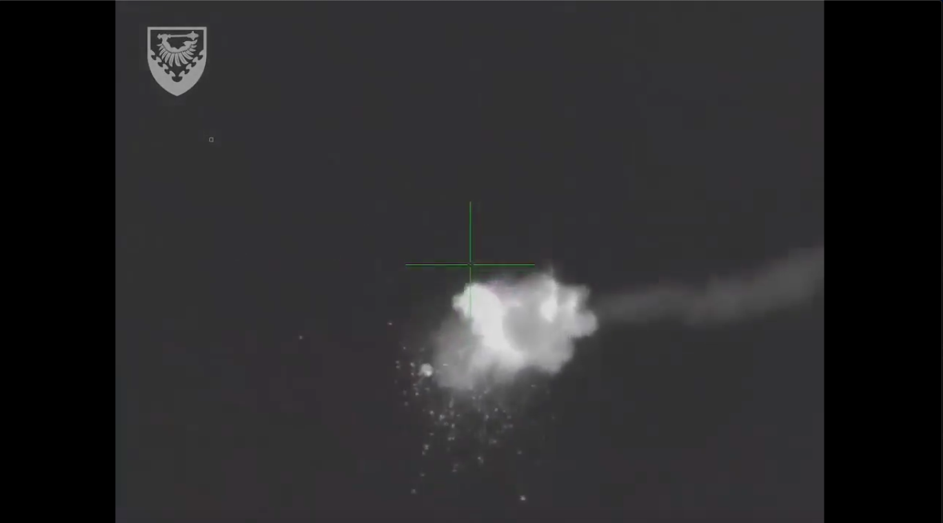 Воздушные силы сбили российский разведывательный беспилотник ZALA. Видео