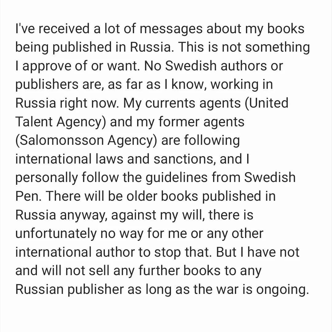 Книгу Фредріка Бакмана планують видати в Росії: українці обурені, письменник відреагував