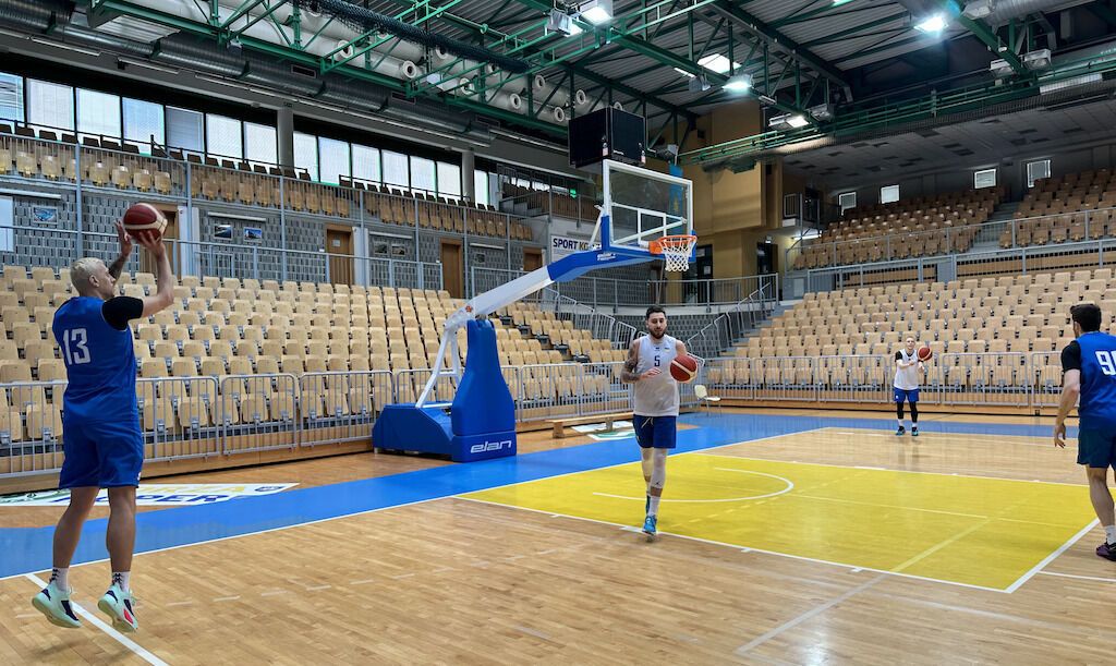 Украина – Словения: "сине-желтые" провели тренировку в Копере, назван транслятор матча отбора Евробаскета-2025