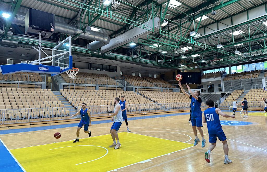 Україна – Словенія: "синьо-жовті" провели тренування в Копері, названо транслятора матчу відбору Євробаскету-2025
