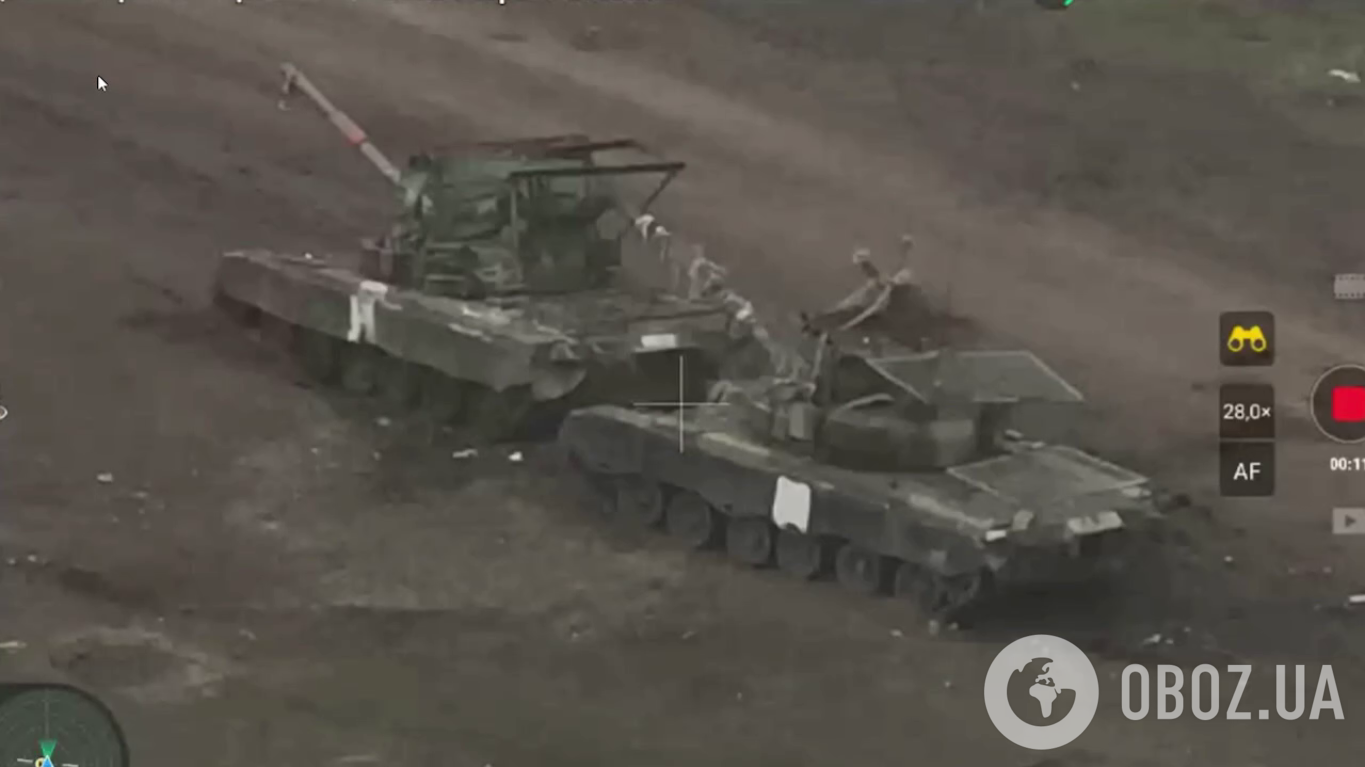 Два российских танка