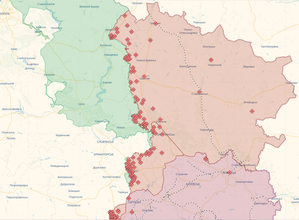 Россия стягивает свои резервы на Харьковское направление, основной целью врага является захват Купянска – ОСГВ "Хортица"