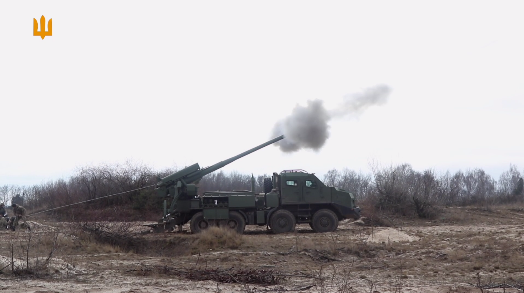 Украинская САУ "Богдана" демонстрирует высокую боевую эффективность на фронте: Генштаб показал кадры работы