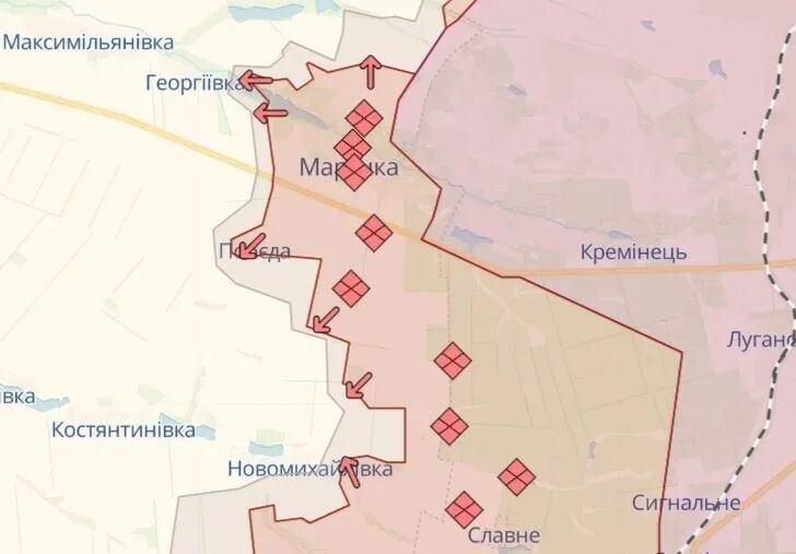 Ворог активізувався на Мар'їнському напрямку: ЗСУ відбили 31 спробу прорвати оборону – Генштаб