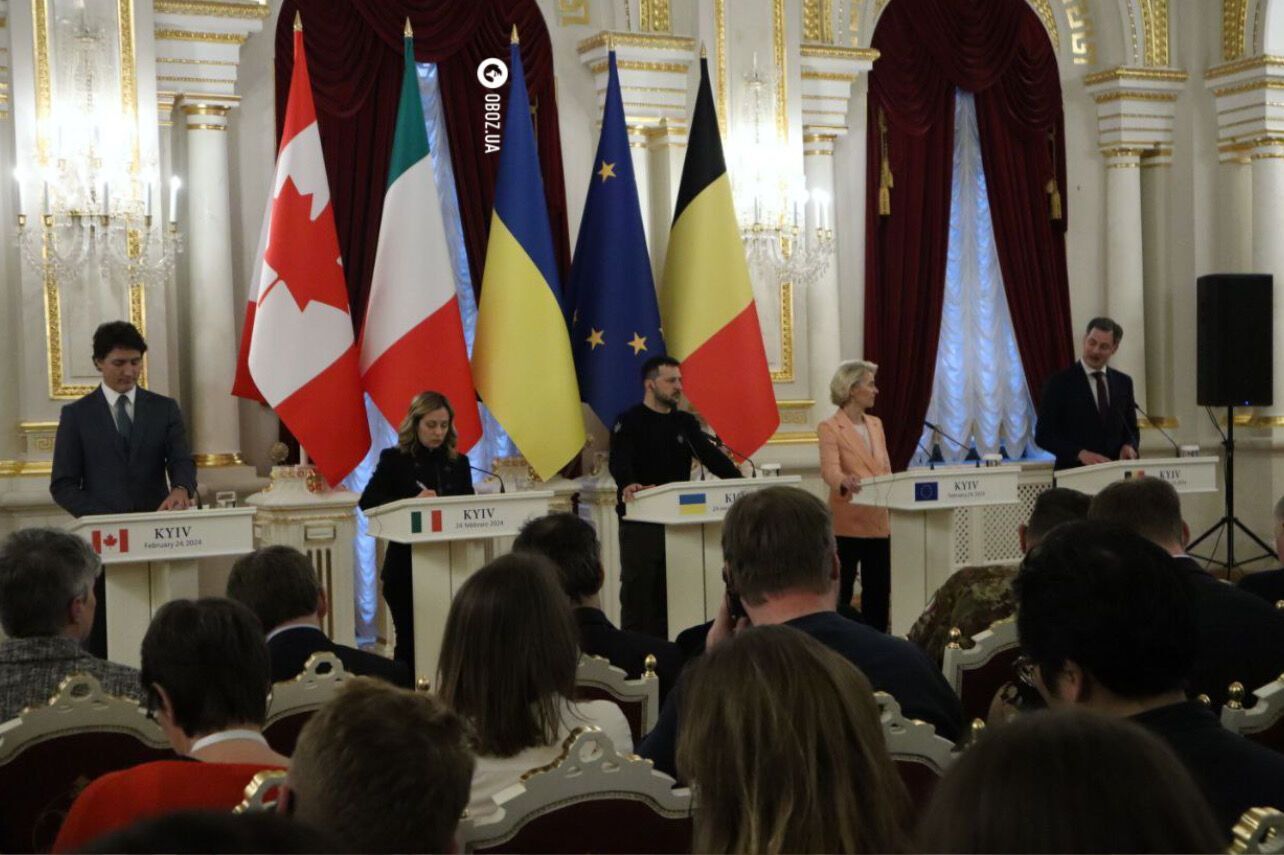 Зеленский и Трюдо подписали соглашение о безопасности между Украиной и Канадой. Видео и текст