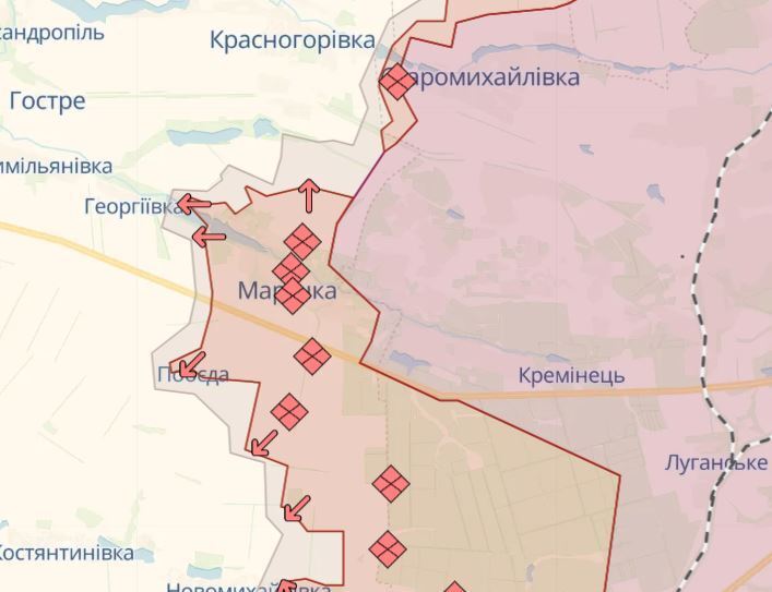 Враг продолжает наступать на Авдеевском направлении: ВСУ отразили 11 штурмов армии РФ – Генштаб