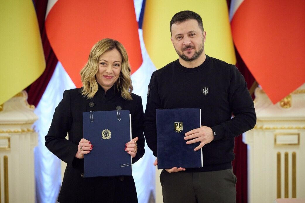 Зеленський і Мелоні підписали безпекову угоду