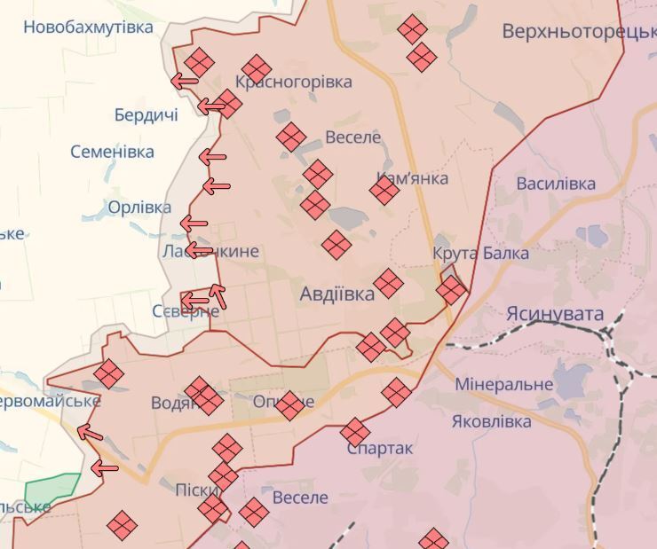 Генштаб: на фронте произошло 81 боевое столкновение, под Марьинкой и Авдеевкой – самое горячее