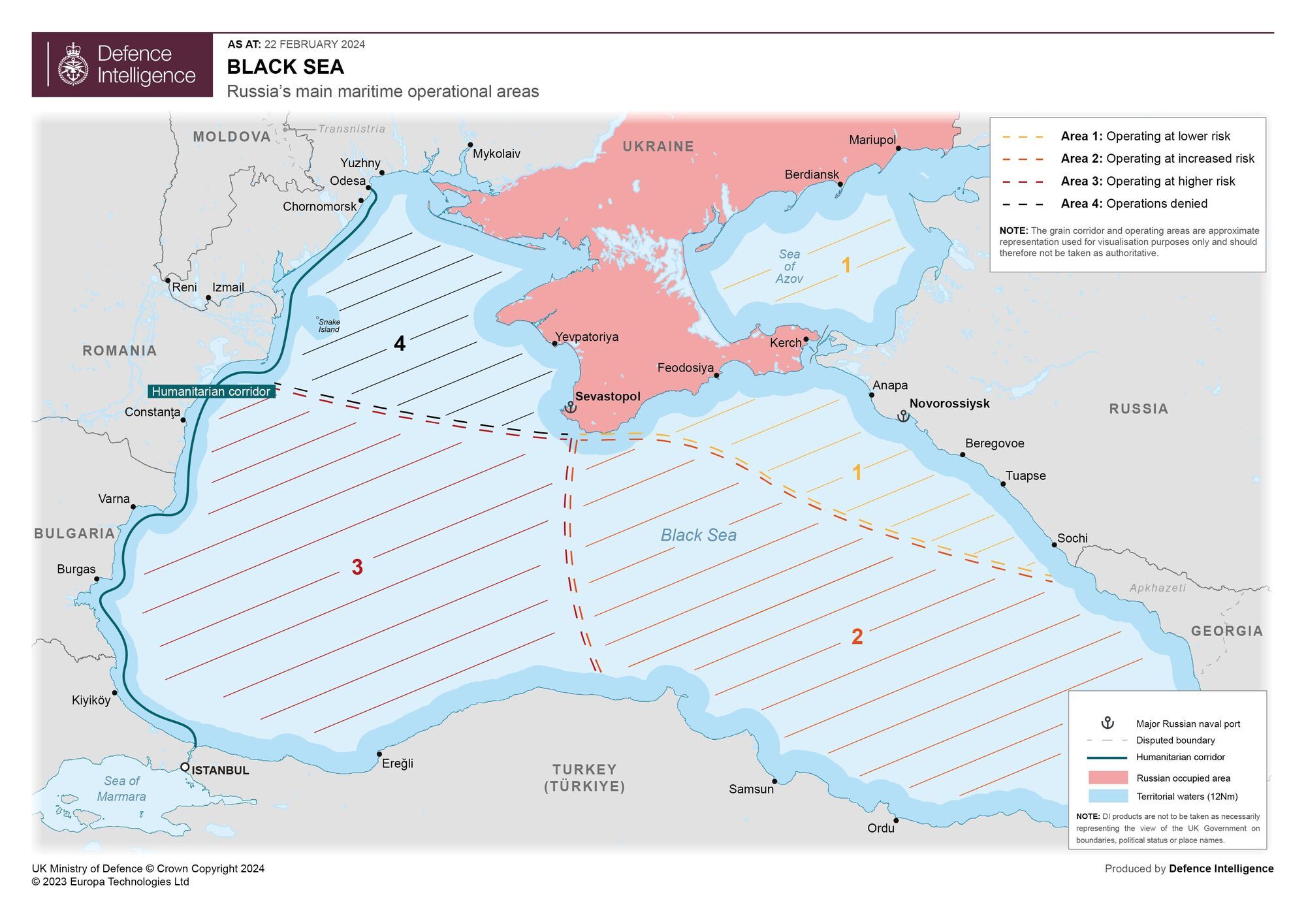 Украина нанесла РФ стратегическое поражение в Черном море – британская разведка
