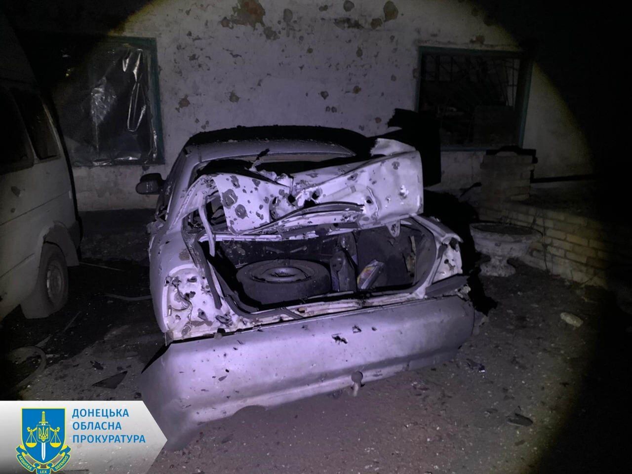 Россияне обстреляли Кураховскую громаду на Донетчине: один человек погиб и пятеро ранены. Фото