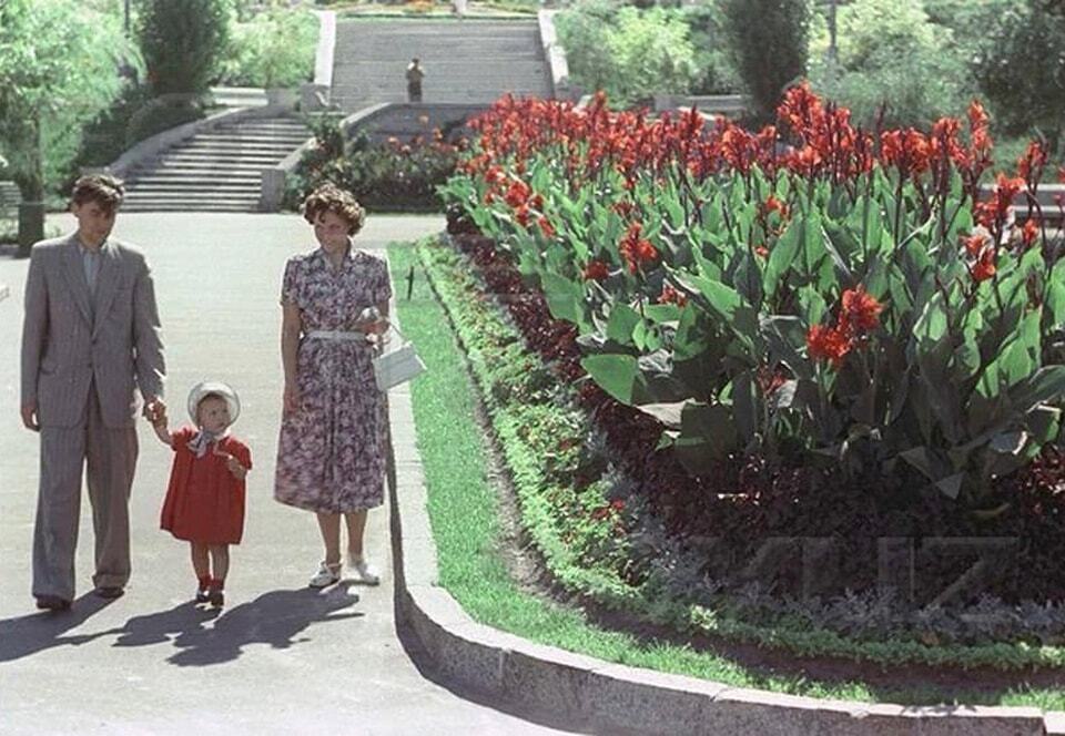 В сети показали, как выглядели улицы Киева в 1950-х годах на цветных снимках. Архивные фото