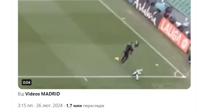 Ужасный инцидент с девушкой-арбитром на футболе в Испании собрал 1,7 млн просмотров. Видео