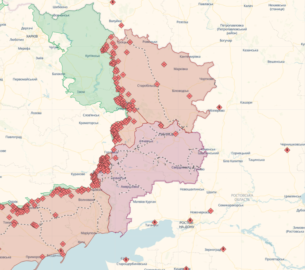 Ворог продовжує наступати на Авдіївському напрямку: тут ЗСУ відбили 18 атак армії РФ – Генштаб