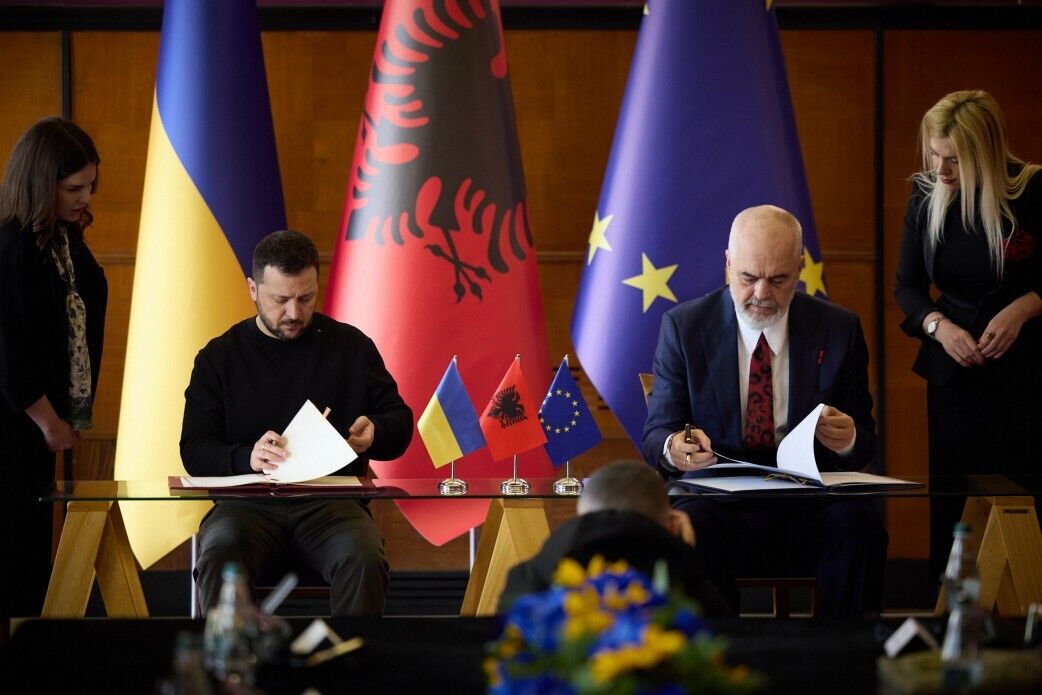 Подписан важный договор, говорили о совместном производстве оружия: Зеленский раскрыл детали переговоров с премьером Албании