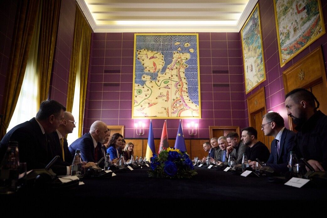 Зеленський зустрівся з прем'єром Албанії і виступив на саміті "Україна – Південно-Східна Європа". Відео і всі подробиці