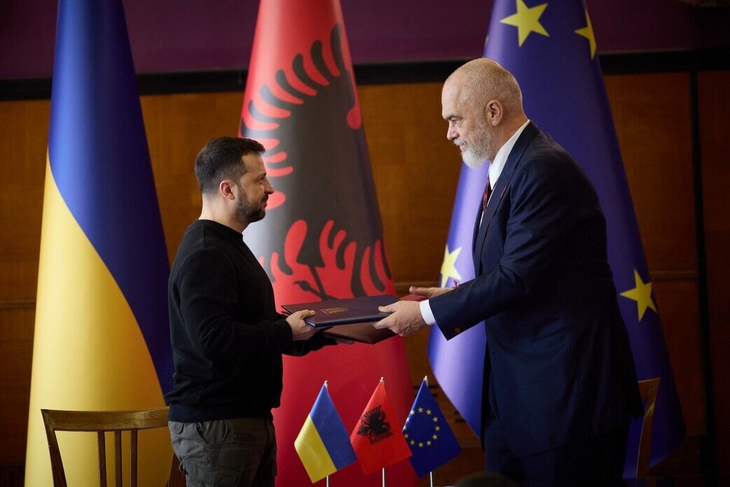 Зеленський зустрівся з прем'єром Албанії і виступив на саміті "Україна – Південно-Східна Європа". Відео і всі подробиці