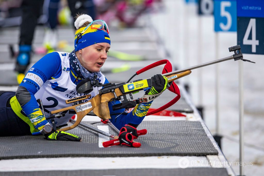 Українська біатлоністка драматично виграла "золото" юнацького чемпіонату світу. Видео