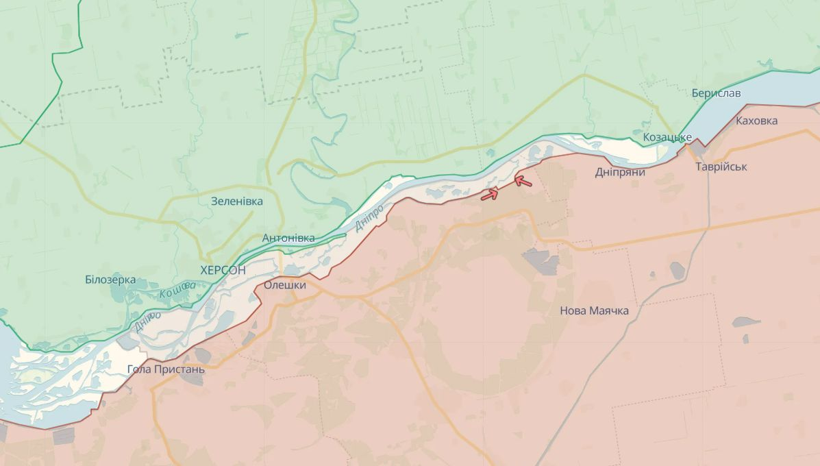 ЗСУ продовжують втримувати плацдарми на лівобережжі Дніпра: відбили чотири спроби штурму – Генштаб