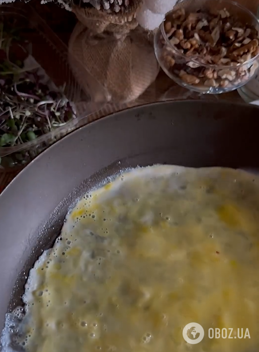 Быстрый омлет на лаваше для завтрака: готовится 15 минут