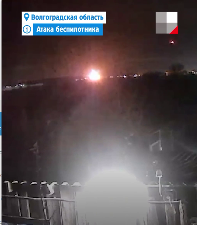 Пожар на НПЗ в Волгограде "организовали" беспилотники СБУ – источники