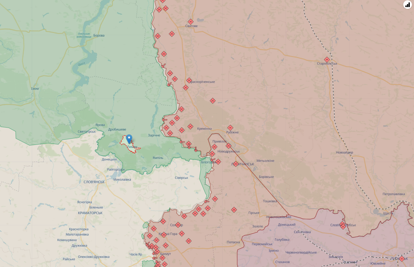Прямо в точечку: українські воїни за допомогою FPV-дрона знищили бліндаж окупантів на Лиманському напрямку. Відео