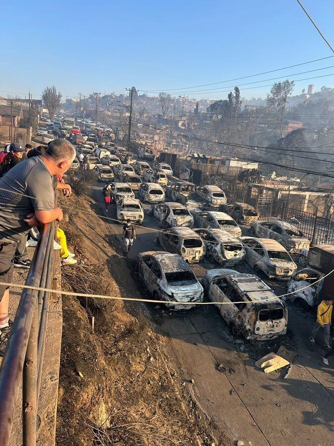 Масштабні лісові пожежі у Чилі: згоріли тисячі будинків, загинули понад півсотні людей. Фото та відео