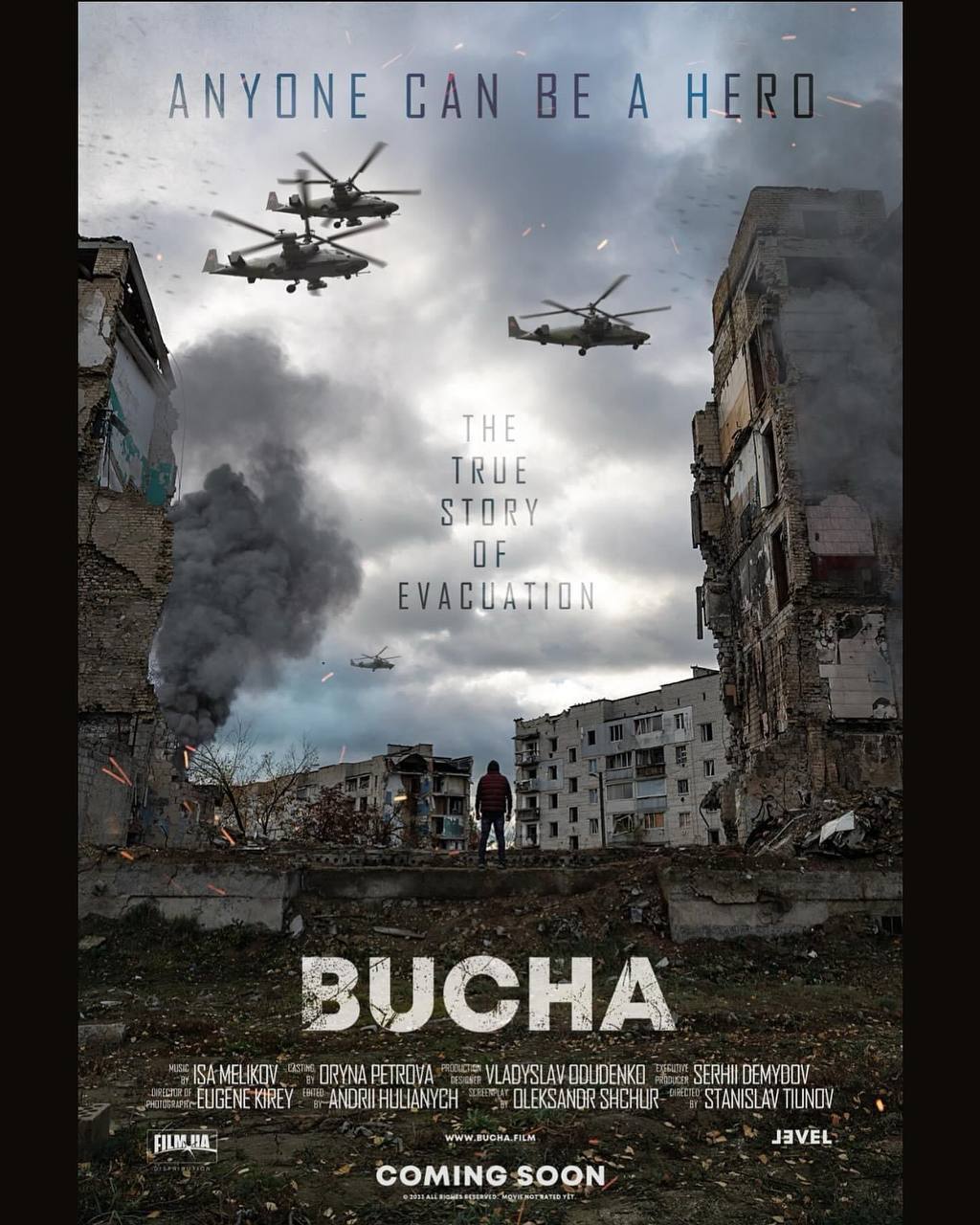 На постере Бородянка, а продюсер снимал комедии: почему фильм "Буча" возмутил украинцев и что говорят его создатели