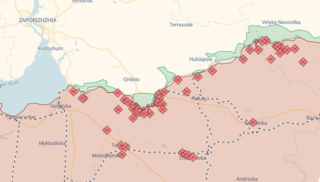 Ворог активізувався на всіх напрямках: протягом доби відбулося 105 бойових зіткнень – Генштаб