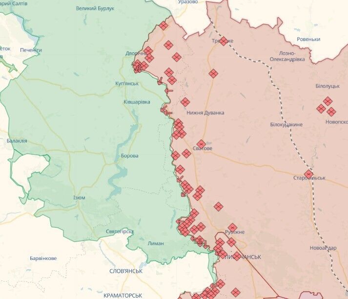 Росія продовжує стягувати резерви на Куп'янський напрямок: у ЗСУ сказали, скільки окупантів там залучено
