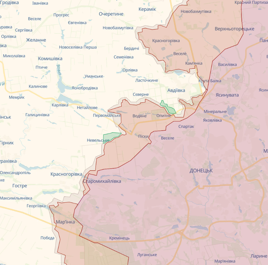 ВСУ защищают Авдеевку от окружения, ракетные войска уничтожили 3 склада БК врага – Генштаб