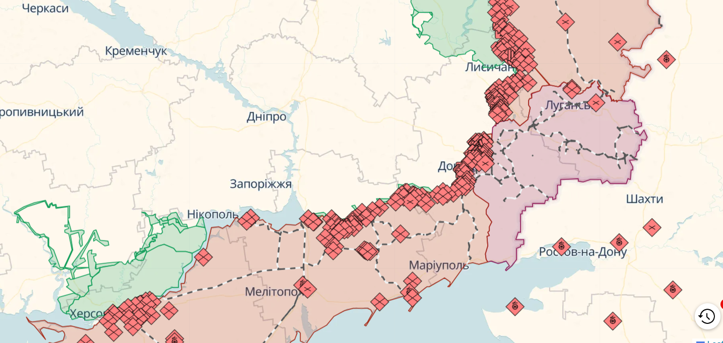 2/3 боїв усього фронту: у ЗСУ розповіли про втрати окупантів на Таврійському напрямку