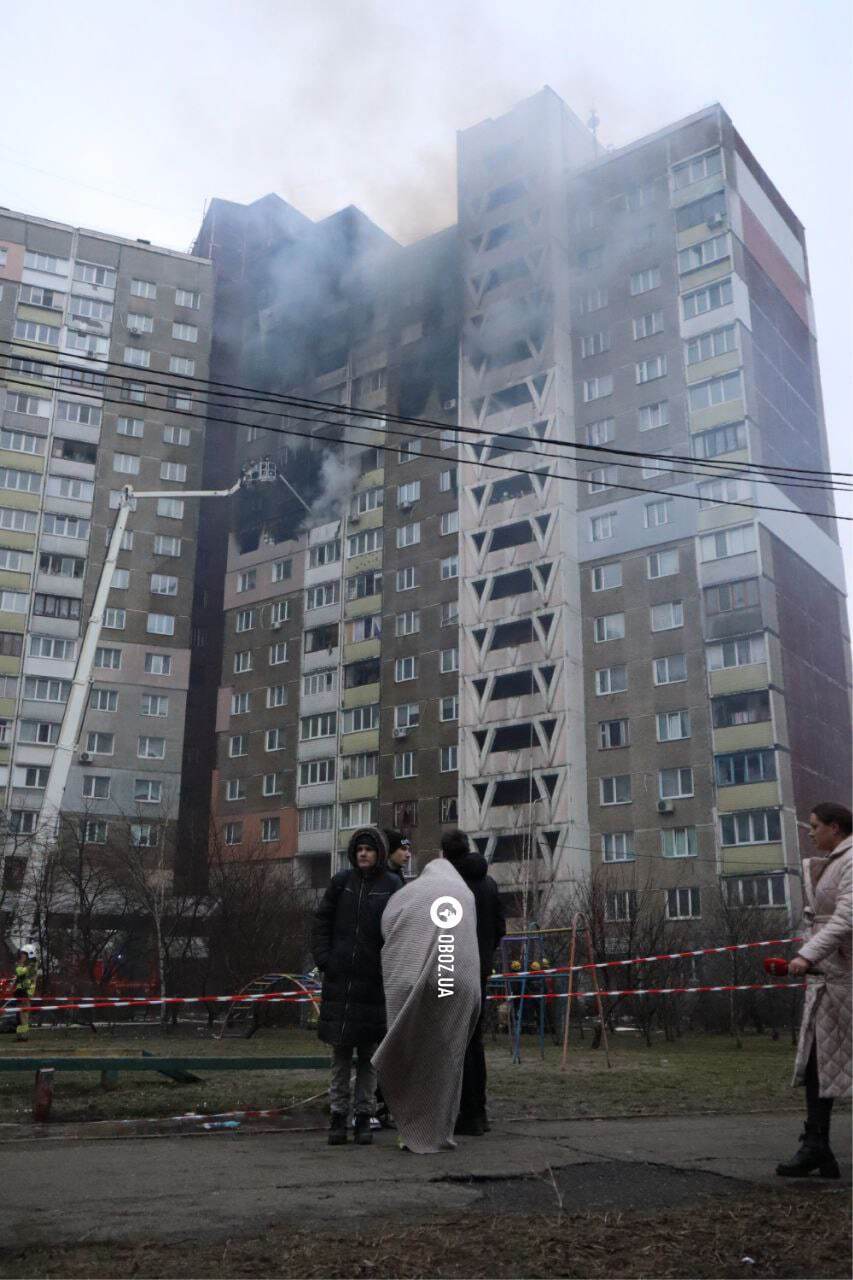 Взрывы в Киеве сегодня 7 февраля – последствия ракетной атаки в  Голосеевском районе столицы – фото и видео | OBOZ.UA