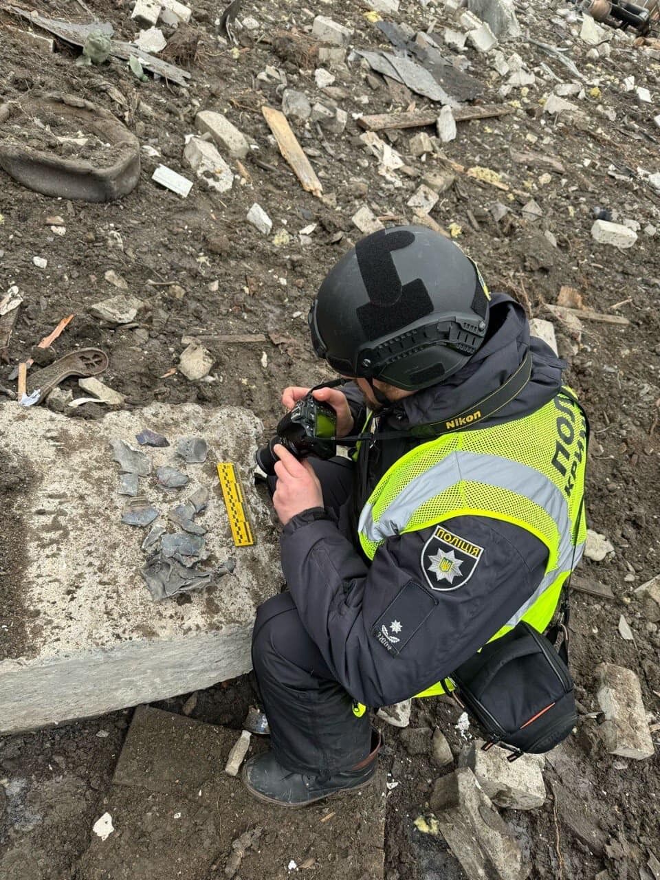 По Харкову завдали удару північнокорейськими балістичними ракетами: поліція визначила тип