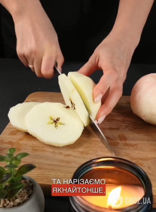 Елементарні яблучні кільця замість пирогів: як приготувати десерт