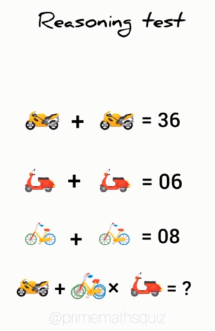 Яка правильна відповідь? Математична головоломка із мотоциклами змусить добряче подумати